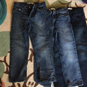 Lot of 3 size 6 boy’s Levi’s